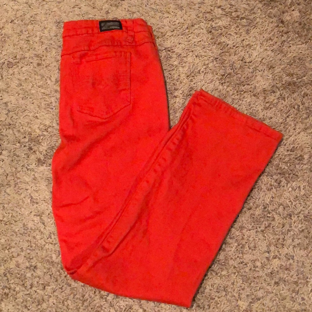 Auburn orange Jeans